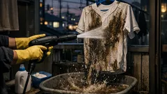 泥だらけの野球ユニフォームを時短で白くする洗い方と下処理のコツ