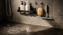 浴室の床がヌルヌルする原因は床置きだった、浮かせる収納で汚れを減らすコツ