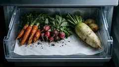 野菜室の泥汚れは紙1枚で防げる、冷蔵庫掃除がラクになる簡単ルーティン