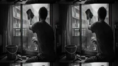 窓の拭き跡が消える、アルコールスプレー仕上げの簡単ルーティン