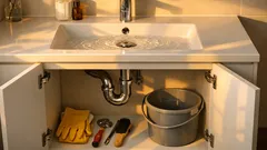 洗面台の排水口がゴボゴボする原因は？髪の毛とヌメリを年1回の分解掃除で一掃する方法