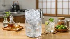 2lペットボトルで即席アイスペールを作る方法、氷が溶けにくくなる裏ワザ