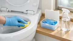 トイレブラシを置かない暮らしへ 100均3点でできる使い捨てトイレ掃除