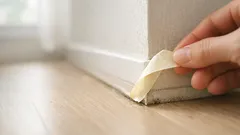 巾木にマスキングテープは逆効果？貼りっぱなしで起きる糊残りと壁紙トラブル対策